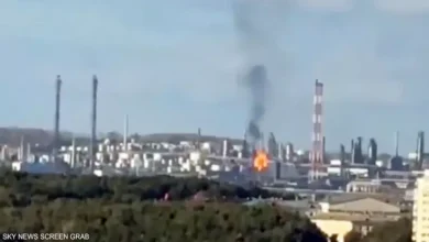 مسيرات أوكرانية تستهدف مصفاة نفط روسية في سيبيريا