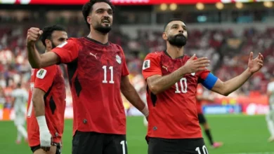 مصر تحقق انتصاراً ساحقاً على نيوزيلندا بثلاثية وتتربع على الصدارة