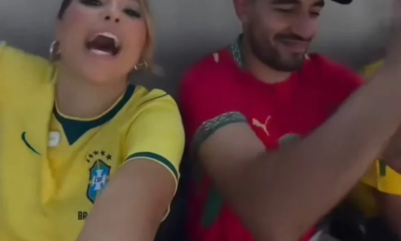 مكالمة فيديو تثير الجدل وتلفت أنظار جماهير المونديال على مواقع التواصل الاجتماعي