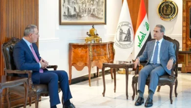 مناقشات بين زيدان والبدري لتعزيز التنسيق في القضايا التحقيقية