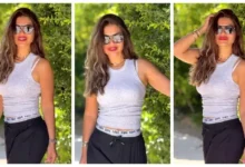 منة فضالي تتألق في أحدث ظهور لها عبر "كروب توب" والجمهور يتفاعل - صور