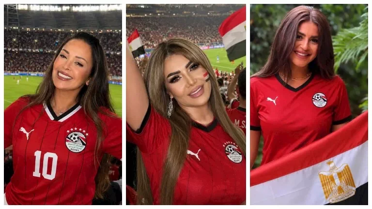 منة فضالي وداليا البحيري تتألقان بتيشرت منتخب مصر في 10 صور مميزة استعداداً لكأس العالم 2026
