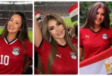 منة فضالي وداليا البحيري تتألقان بتيشرت منتخب مصر في كأس العالم 2026 من خلال 10 صور مميزة