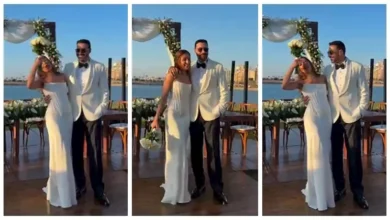 ميرنا الهلباوي تعبر عن سعادتها بعد زواجها من أحمد السعدني في أول تعليق لها