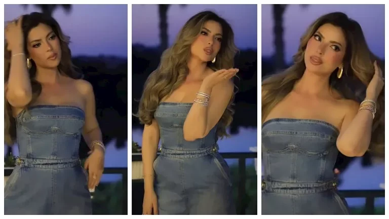 "ميرنا جميل تتألق بإطلالة جريئة في عرض فيلم الكراش"