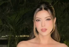 ميرنا جميل تتألق بفستان أسود طويل وسط إشادة الجمهور