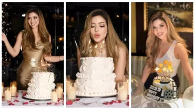 ميرنا جميل تحتفل بعيد ميلادها للمرة الثانية