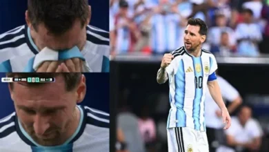 ميسي يوضح سبب دموعه بعد تسجيله هدفه في شباك الجزائر
