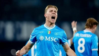 نابولي يضم هويلوند بشكل نهائي مقابل 50 مليون يورو