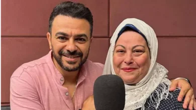 ناني سعد الدين وكريم الحسيني يجتمعان في كواليس المسلسل الجديد بعد استغاثتها