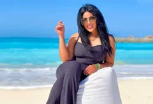 نرمين ماهر تتألق في أحدث إطلالة لها بالساحل الشمالي