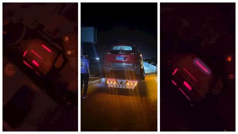 نهال عنبر تتجنب حادثاً مروعاً على طريق الساحل 1 نهال عنبر تتجنب حادثاً مروعاً على طريق الساحل