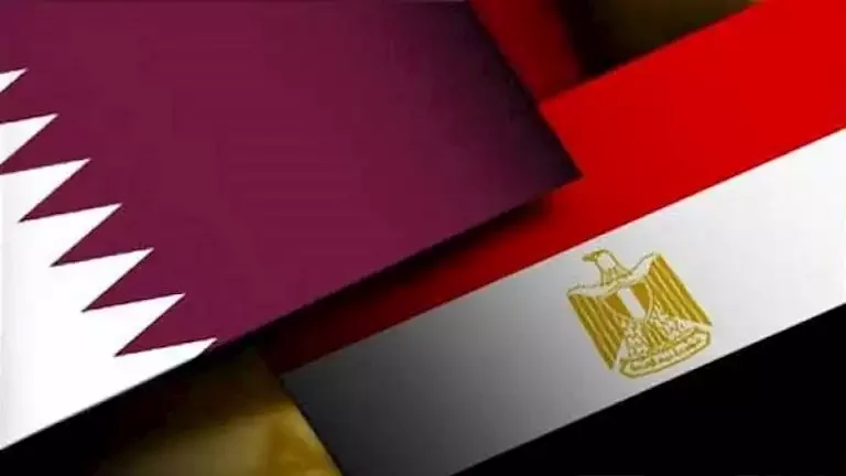 وزير الخارجية يبحث التطورات الإقليمية مع نظيره القطري