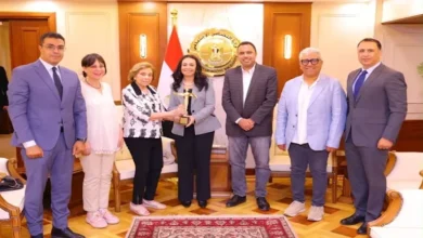 وزيرة التضامن الاجتماعي تلتقي بوفد مهرجان أسوان الدولي لأفلام المرأة