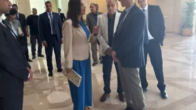 وزيرة الثقافة تتفقد دار الأوبرا عقب تعيين رضا الوكيل رئيساً لها