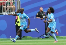 ويزا أول لاعب كونغولي يسجل هدفاً في تاريخ المونديال