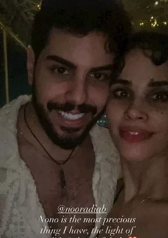 ياسين رشدي يثير التكهنات برسالة رومانسية جديدة لـ نور عمرو دياب