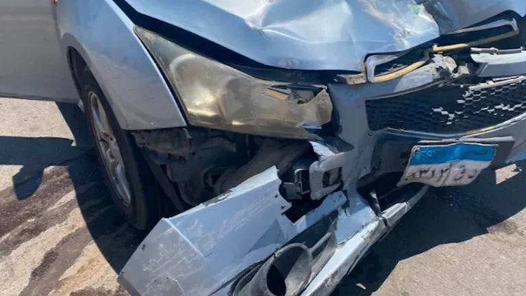 يسر فلوكس تتعرض لحادث مروري جديد بعد تهشم سيارتها