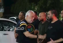 أشرف زكي وشريف سلامة يشاركان في مراسم عزاء ياسر صبحي