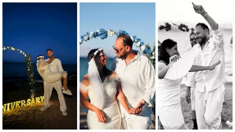 احتفال محمد علي رزق بزفافه بعد خمس سنوات: 25 صورة توثق اللحظات المميزة