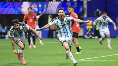الأرجنتين تنهي حلم الفراعنة في سيناريو مثير وملحمي