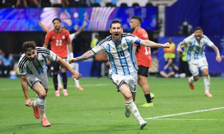الأرجنتين تنهي حلم الفراعنة في سيناريو مثير وملحمي