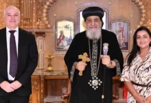البابا تواضروس يستقبل سفير أستراليا في القاهرة بمناسبة انتهاء مهامه الدبلوماسية
