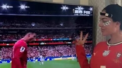 جورجينا تعبر عن مشاعرها تجاه دموع رونالدو بعد الخروج من المونديال
