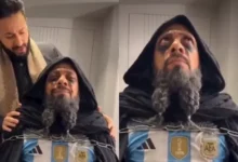 "حمادة هلال يقدم فيديو كوميدياً يسخر فيه من ميسي من كواليس 'المداح 5'"