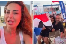 داليا مصطفى تحتفل بتأهل منتخب مصر إلى دور الـ16 في كأس العالم