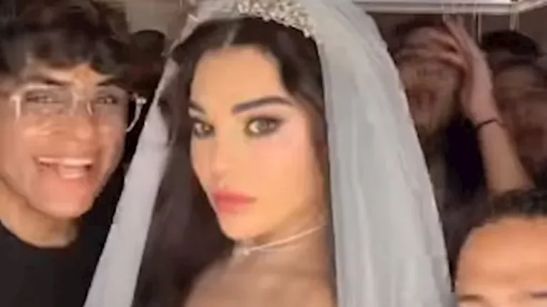 "ردود فعل الجمهور على إطلالة هيفاء وهبي بفستان زفاف"
