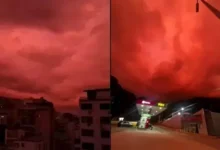 سماء حمراء في فنزويلا تثير التساؤلات بعد الزلزال