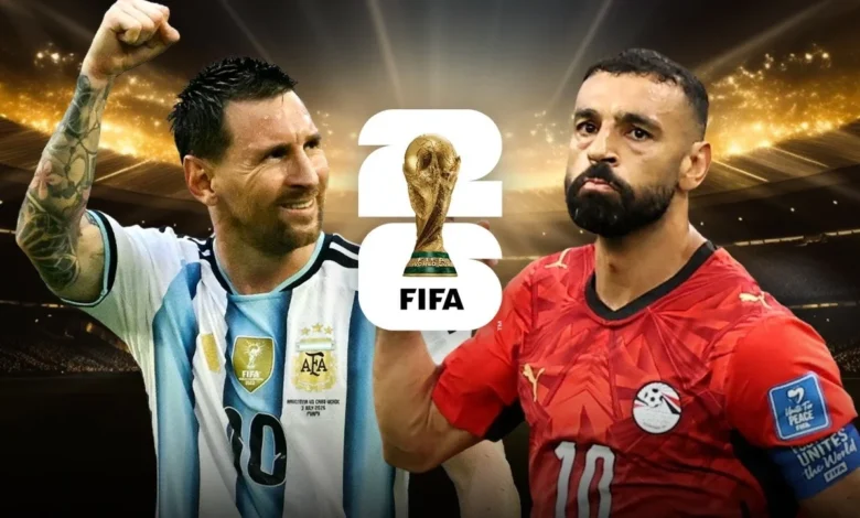 صلاح ورفاقه يواجهون بطل العالم في مباراة مصر والأرجنتين