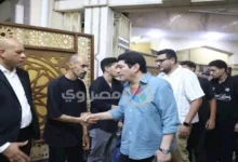 صور من عزاء المنتج الراحل ياسر صبحي بحضور كوكبة من نجوم الفن