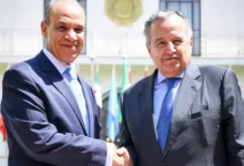 عبد العاطي يهنئ نبيل فهمي بتسلمه الأمانة العامة للجامعة العربية