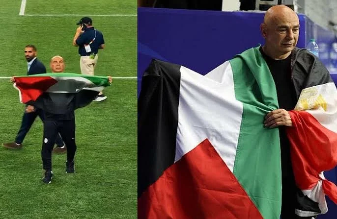فيفا يؤكد لحسام حسن عدم فرض عقوبات بعد رفع علم فلسطين