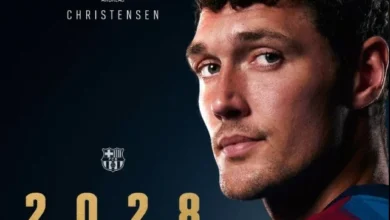 كريستنسن يمدد عقده مع برشلونة حتى عام 2028