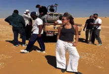 كواليس تصوير فيديو كليب جديد يجمع كنزي وعبدالله عمرو دياب