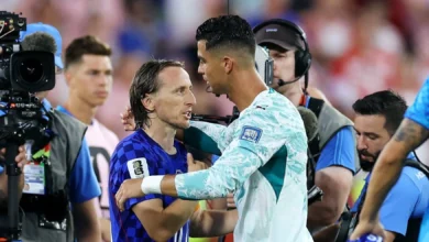مودريتش ورونالدو: أول مواجهة في تاريخ المونديال وآخر لحظة وداع