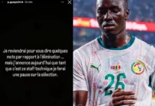 نجم منتخب السنغال ينتقد مدربه بعد الخروج من المونديال ويكشف عن قرار مفاجئ
