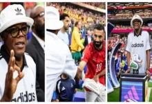 نجوم العالم يتفاعلون مع لحظة مميزة: صامويل جاكسون يصافح محمد صلاح في مباراة مصر وأستراليا
