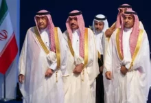 وصول نائب وزير الخارجية السعودي إلى مراسم تشييع خامنئي