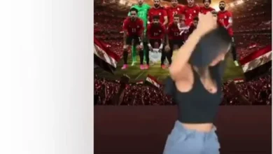ياسمين عبد العزيز تحتفل بتأهل مصر لدور الـ16 في كأس العالم بأغنية "الملوك"