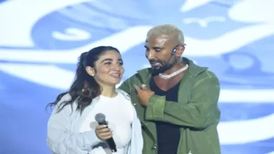 أحمد سعد يحتفل برفقة ابنته في حفل يلا ساحل بأغنية كدا كدا