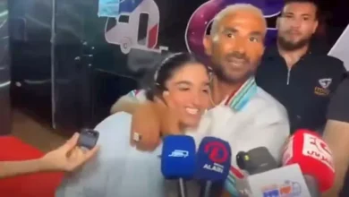أحمد سعد يداعب ابنته قبل حفله في الساحل الشمالي: "يا جماعة مش عاوزها تغني"