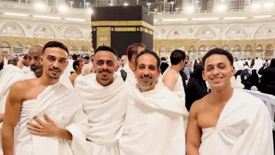 أحمد غزي وكزبرة يؤدّيان العمرة في السعودية بعد عرض "محمود التاني"