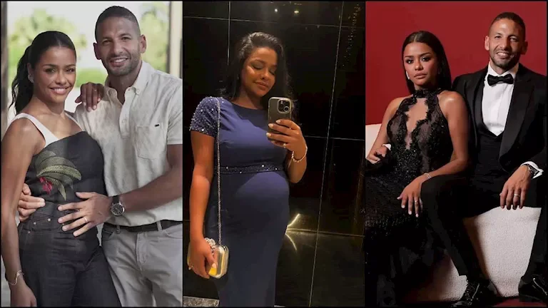 أسماء أبو اليزيد وزوجها يشاركان لحظات خاصة بعد ولادة طفلتهما أمينة في 20 صورة