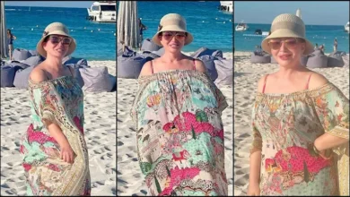 إلهام شاهين تستمتع بأجواء صيفية مميزة وسط مزاح الجمهور