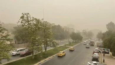 الأنواء الجوية: توقعات بطقس مغبر وانخفاض درجات الحرارة في العراق