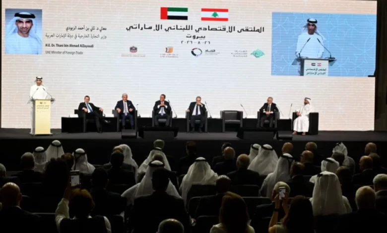 الإمارات ولبنان تتعاونان لتعزيز الاستثمارات من خلال شراكات القطاع الخاص